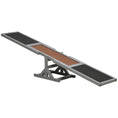 Load image into Gallery viewer, Wooden Pet Seesaw for Big Dogs, Agility Training Equipment for Dogs with Anti-Slip surface, 180 x 30 x 30cm - Grey
