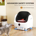 Load image into Gallery viewer, Self Cleaning Cat Litter Tray Top Opening Design, Automatic Litter Box More Space for Multiple & Senior, Large Cats, Integrated Security Protection, Odor-Free,  Instant Cleaning & Easy Scooping
