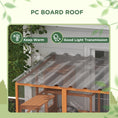Load image into Gallery viewer, PawHut Catio, Outdoor Cat Enclosure Window Box, Wooden Cat House Playground with Scratching Posts, Weather Protection Roof for 1-5 Kitties, Resting Boxes, 118" x 55" x 75.5", Orange
