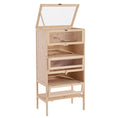 Load image into Gallery viewer, 5-Tier Wooden Hamster Cage Mice Habitat Rat Habitat with Openable Top, Front Door and Storage Shelf
