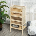 Load image into Gallery viewer, Fir Wood Hamster Cage Mouse Rats Small Animals Play House Exercise Activity Center, 47.25"H
