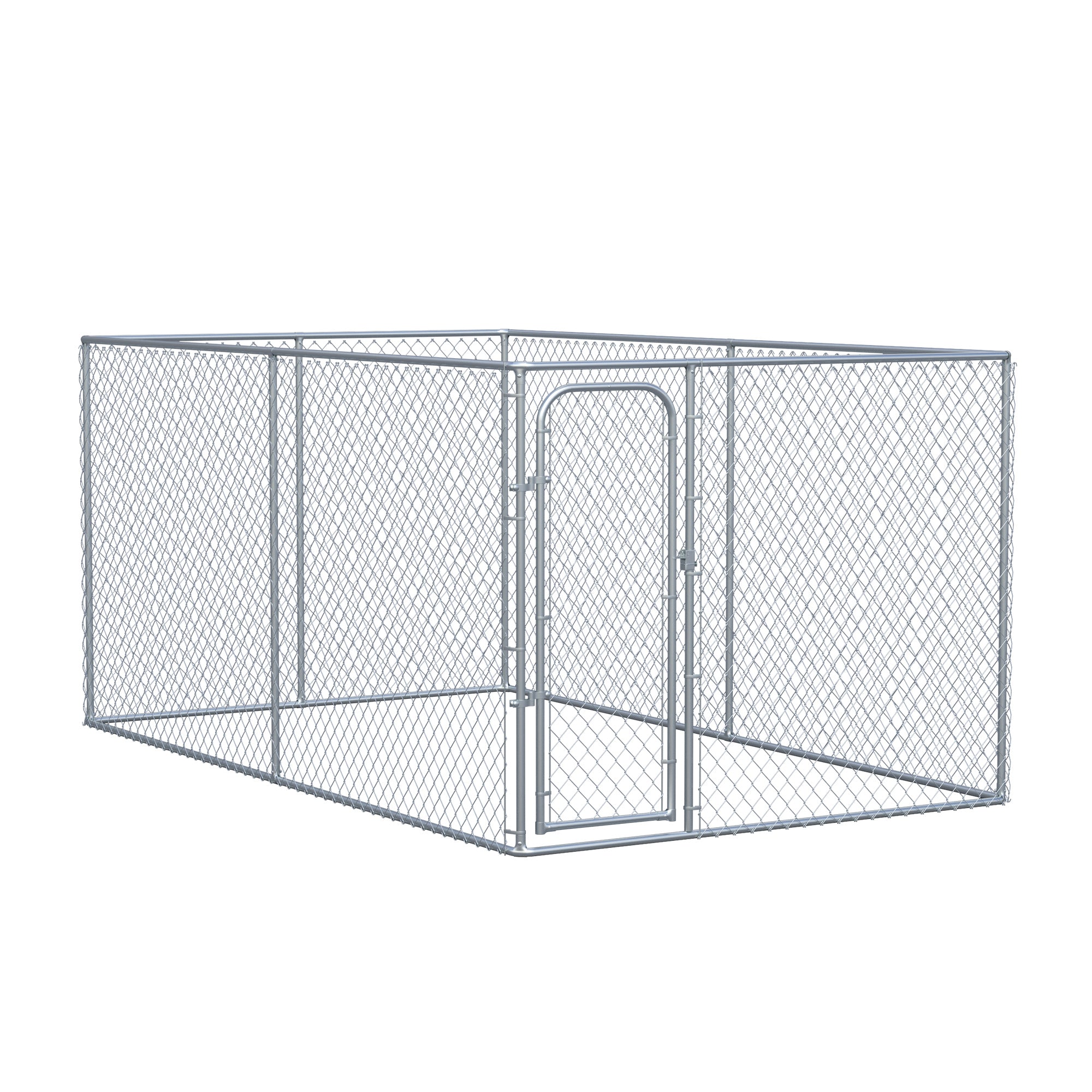 99 Sq. Ft. Dog Playpen Outdoor, Walk-in Dog Run Kennel Puppy Exercise Pen with Galvanized Steel Frame, for Small and Medium Dogs, 13' x 7.5' x 6'