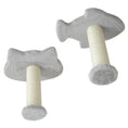 Load image into Gallery viewer, Cat Wall Shelves, 4 Piece Wall-Mounted Cat Tree with Steps, Ladder, Jumping Platforms, Scratching Posts, Toy Ball, Cat Wall Furniture for Indoor Cats, Light Grey
