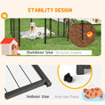 Load image into Gallery viewer, Dog Pen, 16 Panels Puppy Pen 60cm High, Heavy Duty Pet Playpen Portable for Indoor Outdoor, for Dogs, Ducks
