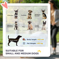 Load image into Gallery viewer, Dog Pram Dog Stroller Jogger Foldable Pet Pushchair for Medium, Small Dogs, w/ Rubber Wheels, Washable Cushion - Dark Green
