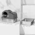 Load image into Gallery viewer, Stainless Steel Cat Litter Box with Removable Lid, Extra Large Enclosed Litter Box with High Sided, Scoop, Odor Free, Non-Sticky, Anti-Leakage, Easy Clean, Dark Grey
