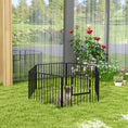 Load image into Gallery viewer, Heavy Duty Dog Playpen, Steel Dog Pen with Door, Pet Exercise Fence, Outdoor Indoor DIY Design for Small and Medium Dogs, 24" Height, 6 Panels
