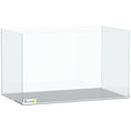 Load image into Gallery viewer, 43L Fish Tank, Glass Aquarium, Small Fish Tank with Protective Base Mat, for Shrimps, Turtles, Transparent, 50 x 30 x 30 cm
