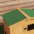 Load image into Gallery viewer, Rabbit Hutch Outdoor, Wooden Guinea Pig Hutch with Run, Openable Roof, Pull-Out Tray, Ramp for 1-2 Rabbits, 150 x 52.5 x 68 cm, Yellow
