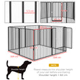 Load image into Gallery viewer, Heavy Duty Dog Playpen, 8 Panels Dog Pen, 100cm Height Pet Playpen Exercise Pen, with Door, for Small and Medium, Large Dogs
