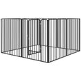 Load image into Gallery viewer, Heavy Duty Dog Playpen, 8 Panels Dog Pen, 100cm Height Pet Playpen Exercise Pen, with Door, for Small and Medium, Large Dogs
