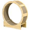 Load image into Gallery viewer, Cat Wheel for Indoor Cats, Cat Treadmill with Brake, Scratching Pads, Cat Exercise Wheel for Health - Oak Tone
