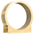 Load image into Gallery viewer, Cat Wheel for Indoor Cats, Cat Treadmill with Brake, Scratching Pads, Cat Exercise Wheel for Health - Oak Tone
