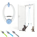 Load image into Gallery viewer, Interactive Cat Toys for Indoor Kittens & Adult, Smart Touch Automatic Cat Toy, USB Rechargeable Door Hanging Bouncing Mouse Teaser for Kitten Exercise and Enrichment
