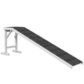 Load image into Gallery viewer, Pet Ramp Bed Steps for Dogs Cats Non-slip Carpet Top Platform Pine Wood 74"L x 16"W x 25"H White
