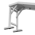 Load image into Gallery viewer, Pet Ramp Bed Steps for Dogs Cats Non-slip Carpet Top Platform Pine Wood 74"L x 16"W x 25"H White
