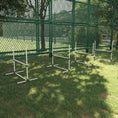 Load image into Gallery viewer, Dog Agility Equipment Training Height Adjustable Jumps Hurdle 4 Pieces with Carrying Bag for Outdoor, White

