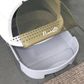 Load image into Gallery viewer, PawHut Cat Litter Box, Covered Kitty Litter Box with Lid, Scoop, Deodorizing Bags for Odor Control, Privacy, Portable, Easy to Clean, Gray
