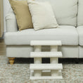 Load image into Gallery viewer, 3-Step Multi-Level Carpeted Cat Scratching Post Pet Stairs, Beige
