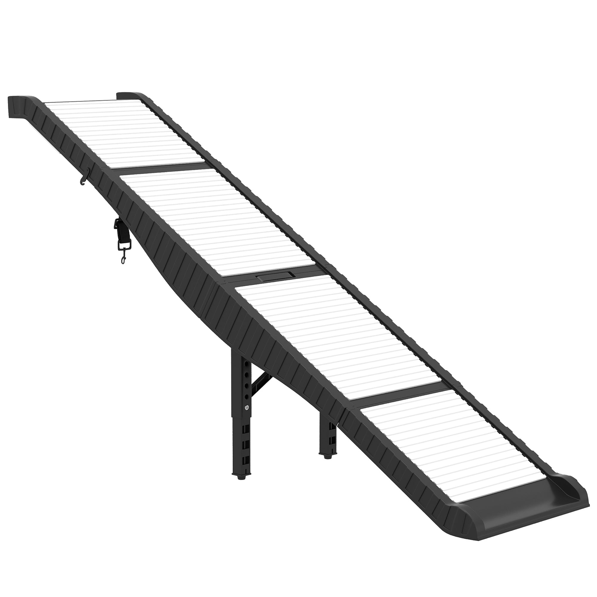 Dog Ramp for Car, SUV, Truck, Foldable Dog Car Ramp with Support Leg, Non-Slip TPR Surface, 69" x 15.7" Pet Stairs for Small to Large Breeds Up to 220LBS, Outdoor Indoor