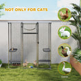 Load image into Gallery viewer, Large Catio Outdoor Cat Enclosure, Galvanized Steel Walk-in Cat Cage for Multiple Kittens, with Waterproof Cover, 5 Adjustable Platforms, Hammock, Metal Chicken Coop Run
