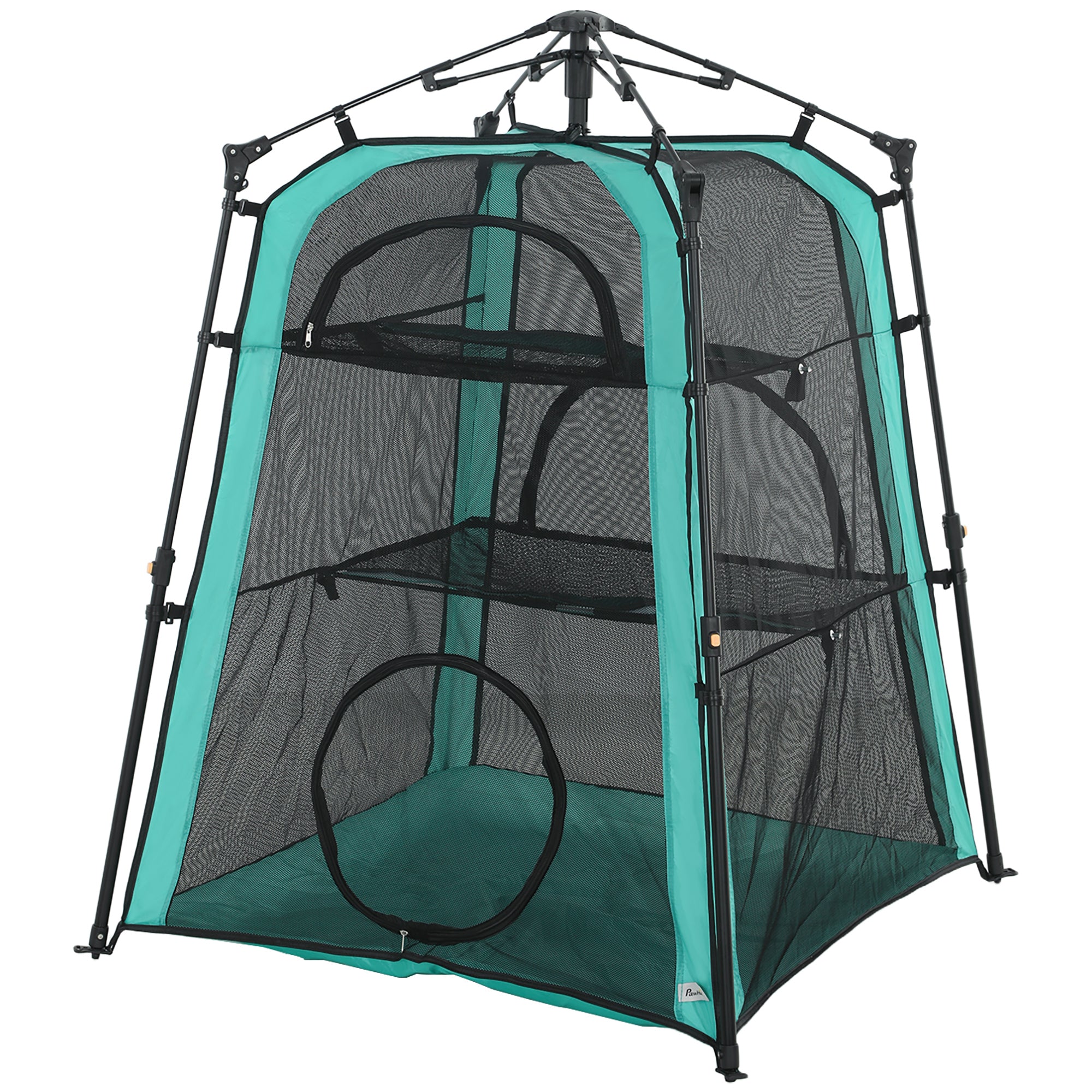 Catio, Outdoor Indoor Cat Enclosure Extra Large, Spacious Cat Tower Tents Playpen with Breathable Mesh, Carry Bag and Stakes, for Outside, Patios, Camping, Indoor Use