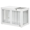 Load image into Gallery viewer, Dog Crate Furniture, 31.5" Dog Kennel Furniture Side End Table with Double Doors, for Medium Dogs, White
