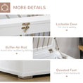 Load image into Gallery viewer, Dog Crate Furniture, 31.5" Dog Kennel Furniture Side End Table with Double Doors, for Medium Dogs, White
