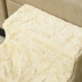 Load image into Gallery viewer, Dog Steps for Sofa, 3 Steps Dog Stairs, Pet Stairs, with Washable Plush Cover, for Small Breeds, Cats - Beige
