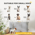 Load image into Gallery viewer, Retractable Stair Gate for Dogs, Extra Wide Dog Gate Extends Up to 140 cm Wide, 86.5 cm Tall, for Doorways, Stairways, Hallways, Indoor and Outdoor, Grey
