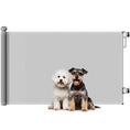 Load image into Gallery viewer, Retractable Stair Gate for Dogs, Extra Wide Dog Gate Extends Up to 140 cm Wide, 86.5 cm Tall, for Doorways, Stairways, Hallways, Indoor and Outdoor, Grey

