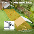 Load image into Gallery viewer, Large Chicken Coop Metal Chicken Run with Waterproof and Anti-UV Cover, Spire Shaped Walk in Fence Cage Hen House for Outdoor and Yard Farm Use, 1" Tube Diameter, 39' x 10' x 6.4'
